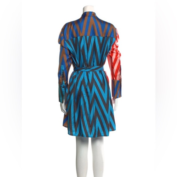 Diane Von Furstenberg 100% silk shirtdress - Picture 4 of 4